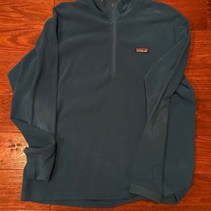 Men’s large 1/4 zip Patagonia fleece